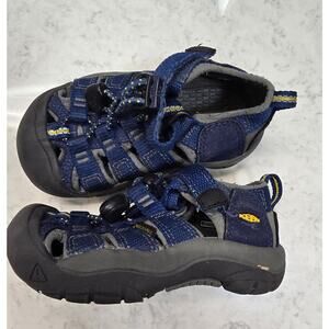 Keen Newport H2 Boys Size 8,Sandals Sport/Water Shoes/Waterproof Slingback Blue